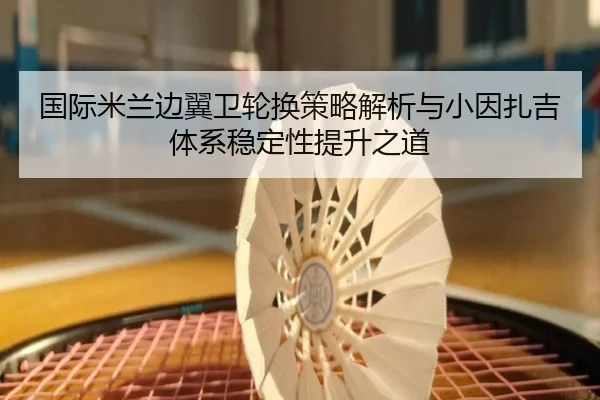 国际米兰边翼卫轮换策略解析与小因扎吉体系稳定性提升之道